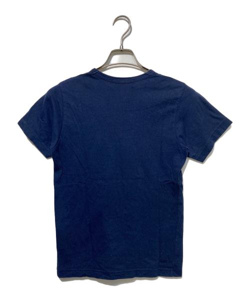 COMME des GARCONS GIRL（コムデギャルソンガール）COMME des GARCONS GIRL (コムデギャルソンガール) girlプリントTシャツ ネイビー サイズ:Sの古着・服飾アイテム