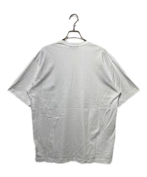 COMME des GARCONS HOMME（コムデギャルソン オム）COMME des GARCONS HOMME (コムデギャルソン オム) 綿天竺製品プリント Tシャツ ホワイト サイズ:XLの古着・服飾アイテム