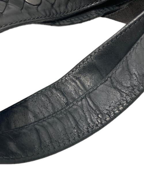 BOTTEGA VENETA（ボッテガベネタ）BOTTEGA VENETA (ボッテガベネタ) イントレチャート トートバッグ ブラックの古着・服飾アイテム