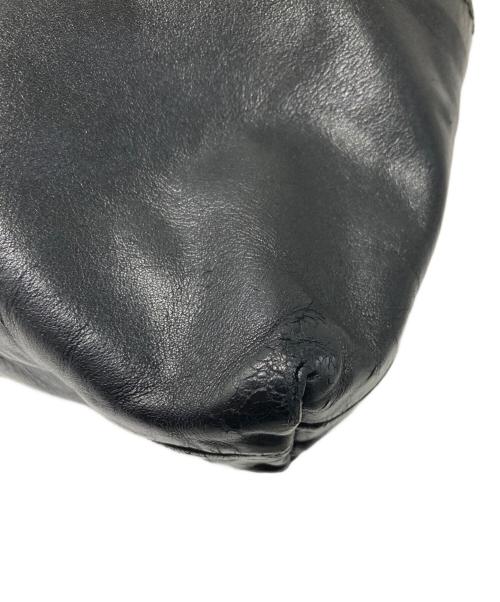 BOTTEGA VENETA（ボッテガベネタ）BOTTEGA VENETA (ボッテガベネタ) イントレチャート トートバッグ ブラックの古着・服飾アイテム