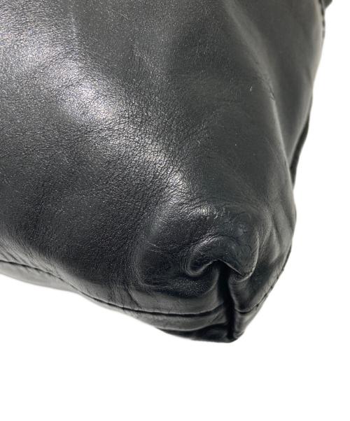 BOTTEGA VENETA（ボッテガベネタ）BOTTEGA VENETA (ボッテガベネタ) イントレチャート トートバッグ ブラックの古着・服飾アイテム
