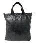 BOTTEGA VENETA (ボッテガベネタ) イントレチャート トートバッグ ブラック：35000円