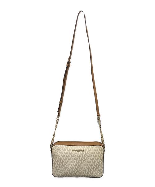 MICHAEL KORS（マイケルコース）MICHAEL KORS (マイケルコース) ショルダーバッグ ベージュの古着・服飾アイテム