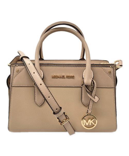 MICHAEL KORS（マイケルコース）MICHAEL KORS (マイケルコース) 2WAYショルダーバッグ ピンクの古着・服飾アイテム