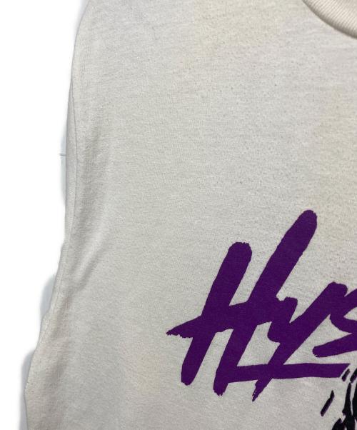 Hysteric Glamour（ヒステリックグラマー）Hysteric Glamour (ヒステリックグラマー) Let's Go Crazy T-Shirt ベージュ サイズ:Lの古着・服飾アイテム
