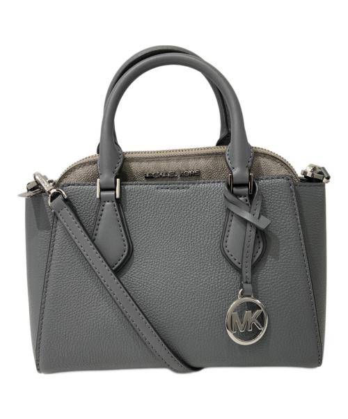 MICHAEL KORS（マイケルコース）MICHAEL KORS (マイケルコース) サッチェル 2WAYバッグ グレーの古着・服飾アイテム