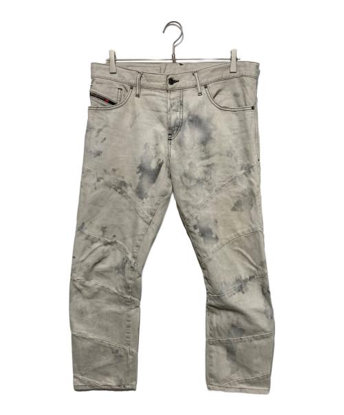 DIESEL（ディーゼル）DIESEL (ディーゼル) デニムパンツ グレー サイズ:W32の古着・服飾アイテム