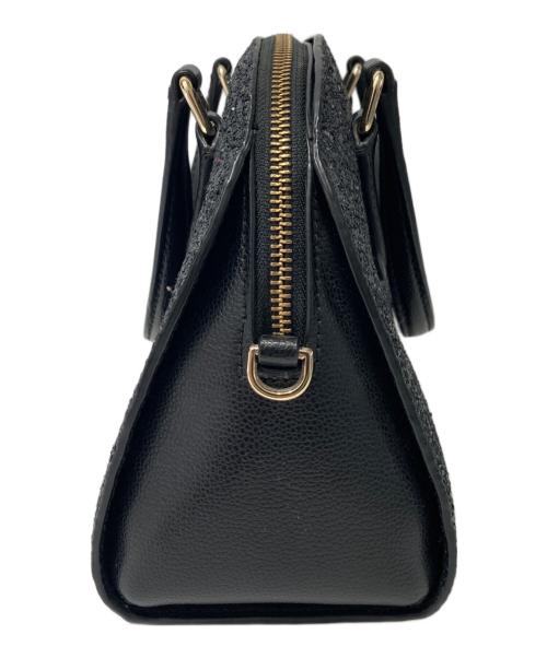 Kate Spade（ケイトスペード）Kate Spade (ケイトスペード) 2WAYグリッターバッグ ブラックの古着・服飾アイテム