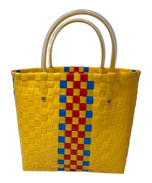 MARNI（マルニ）MARNI (マルニ) フラワーカフェ ピクニックバッグ イエローの古着・服飾アイテム