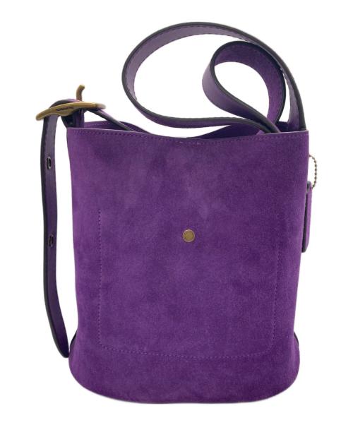 COACH（コーチ）COACH (コーチ) ブリーカー バケットバッグ パープルの古着・服飾アイテム