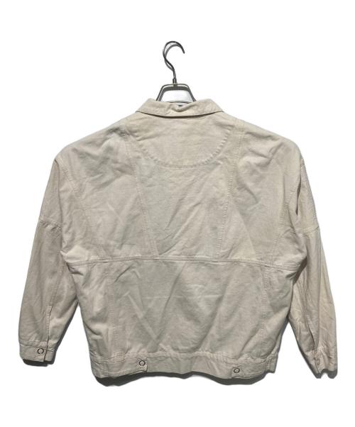 rehacer（レアセル）rehacer (レアセル) 東炊き Wide Twill Jacket ベージュ サイズ:Lの古着・服飾アイテム