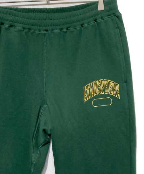 ATMOS（アトモス）ATMOS (アトモス) スウェットパンツ グリーン サイズ:XL 未使用品の古着・服飾アイテム