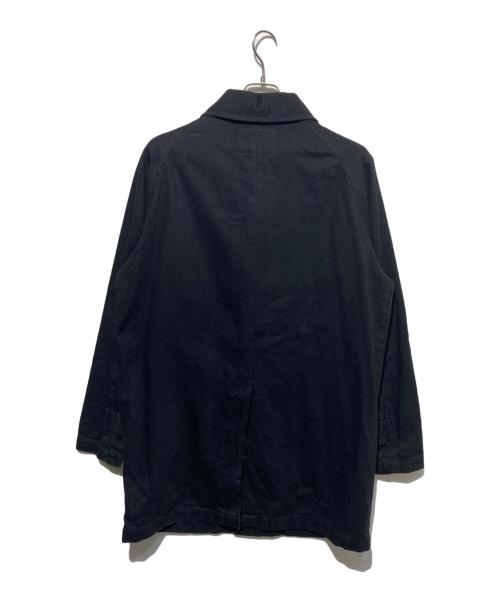 CALEE（キャリー）CALEE (キャリー) デニムコート ブラック サイズ:Lの古着・服飾アイテム