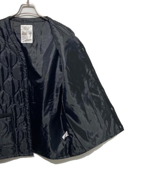 CHALLENGER（チャレンジャー）CHALLENGER (チャレンジャー) QUILTING LAYER SHIRT ブラック サイズ:XLの古着・服飾アイテム