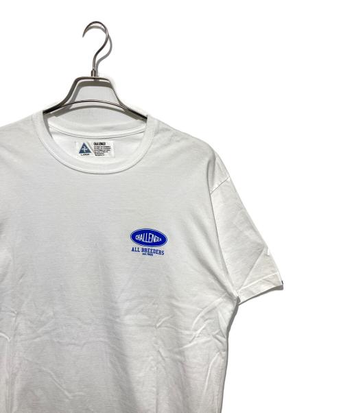 CHALLENGER（チャレンジャー）CHALLENGER (チャレンジャー) プリントTシャツ ホワイト サイズ:Lの古着・服飾アイテム