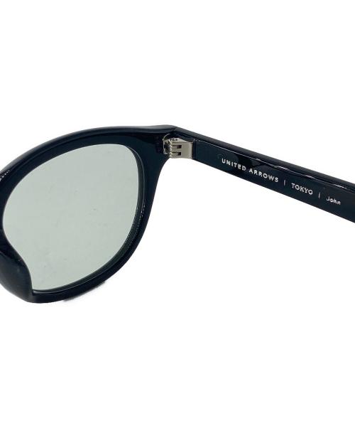 UNITED ARROWS（ユナイテッドアローズ）UNITED ARROWS (ユナイテッドアローズ) 金子眼鏡 (カネコガンキョウ) サングラス ブラックの古着・服飾アイテム