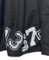 中古・古着 BLACK COMME des GARCONS (ブラックコムデギャルソン) ナンバリングプリントウールスカート ブラック サイズ:S：25000円