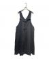 Y's（ワイズ）の古着「COTTON WOOL RANDOM TUCK DRESS」｜グレー