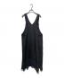 Y's (ワイズ) COTTON WOOL RANDOM TUCK DRESS グレー サイズ:1：12000円