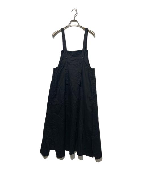 Y's（ワイズ）Y's (ワイズ) ジャンパースカート ブラック サイズ:2の古着・服飾アイテム
