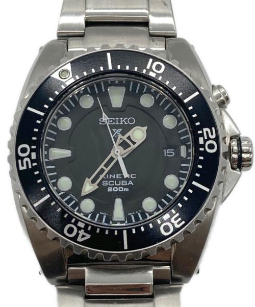 SEIKO（セイコー）SEIKO (セイコー) ダイバーズウォッチ ブラックの古着・服飾アイテム