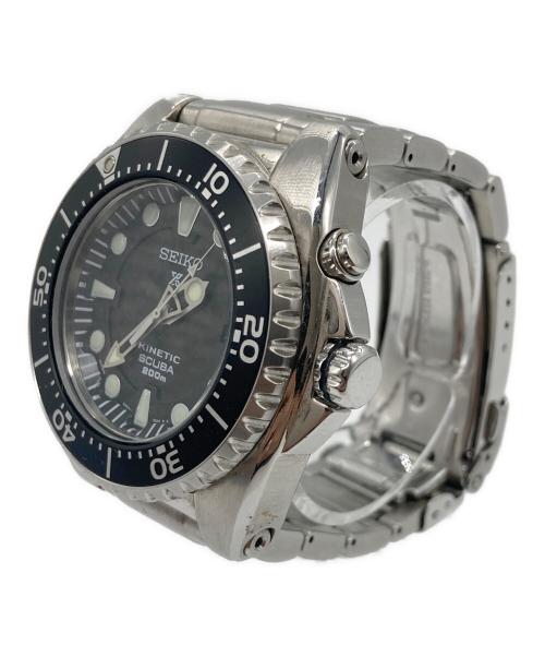 SEIKO（セイコー）SEIKO (セイコー) ダイバーズウォッチ ブラックの古着・服飾アイテム