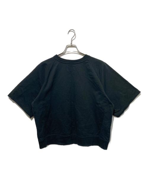 THE NORTHFACE PURPLELABEL（ザ・ノースフェイス パープルレーベル）THE NORTHFACE PURPLELABEL (ザ・ノースフェイス パープルレーベル) 10OZ H/S CREW NECK SWEAT TEE ブラック サイズ:Mの古着・服飾アイテム