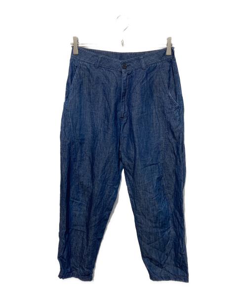 babaghuri（ババグーリ）babaghuri (ババグーリ) リネン混デニムパンツ インディゴ サイズ:Sの古着・服飾アイテム