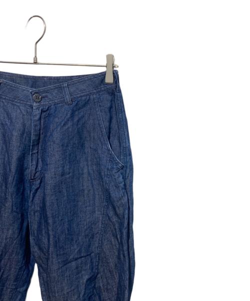 babaghuri（ババグーリ）babaghuri (ババグーリ) リネン混デニムパンツ インディゴ サイズ:Sの古着・服飾アイテム