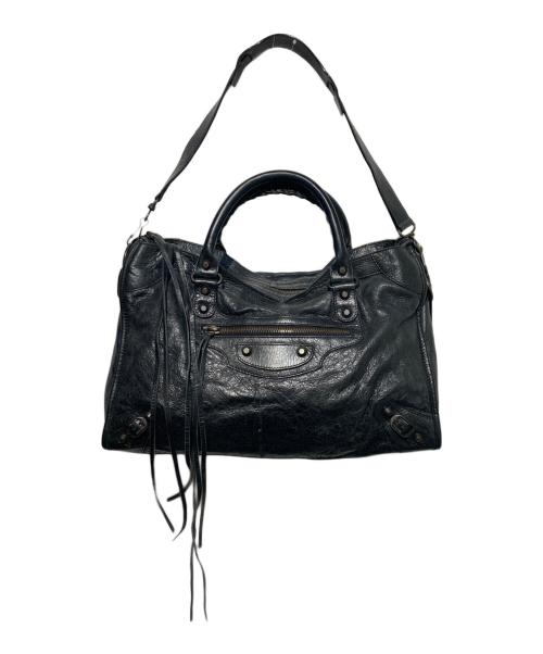 BALENCIAGA（バレンシアガ）BALENCIAGA (バレンシアガ) ザ・シティ 2WAYバッグ ブラックの古着・服飾アイテム