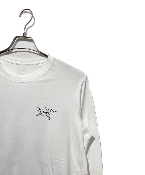 ARC'TERYX（アークテリクス）ARC'TERYX (アークテリクス) Arc Multi Bird Logo LS ホワイト サイズ:Mの古着・服飾アイテム
