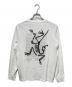 ARC'TERYX (アークテリクス) Arc Multi Bird Logo LS ホワイト サイズ:M：10000円