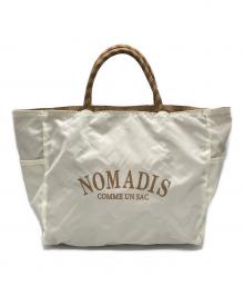 NOMADIS（ノマディス）の古着「SAC2 W リバーシブルトートバッグ」｜ホワイト×ブラウン