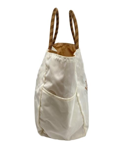 NOMADIS（ノマディス）NOMADIS (ノマディス) SAC2 W リバーシブルトートバッグ ホワイト×ブラウンの古着・服飾アイテム