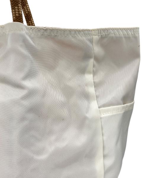 NOMADIS（ノマディス）NOMADIS (ノマディス) SAC2 W リバーシブルトートバッグ ホワイト×ブラウンの古着・服飾アイテム