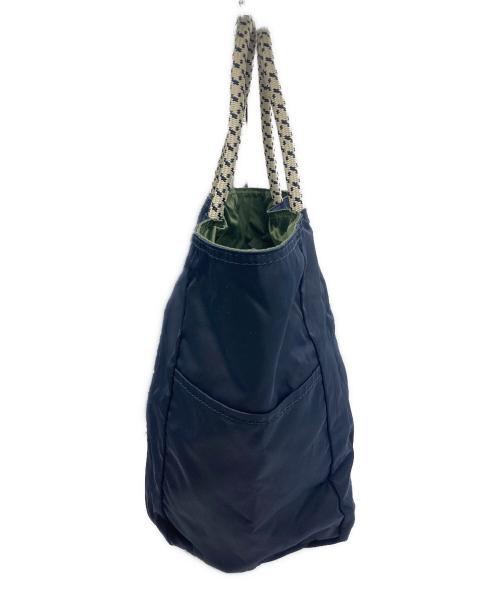 NOMADIS（ノマディス）NOMADIS (ノマディス) SAC2 W リバーシブルトートバッグ ネイビー×オリーブの古着・服飾アイテム