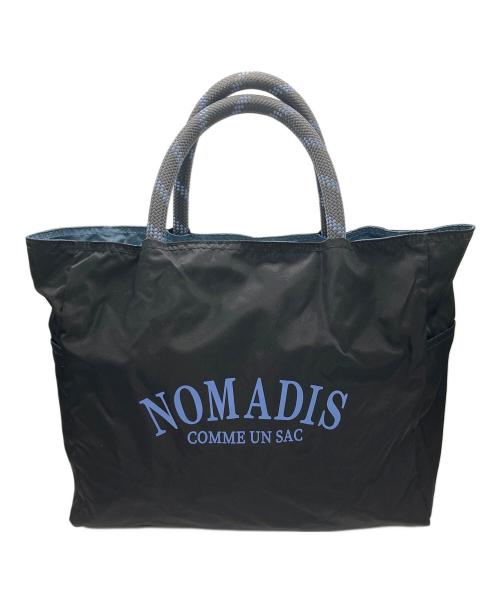 NOMADIS（ノマディス）NOMADIS (ノマディス) SAC2 W リバーシブルトートバッグ ブラック×ブルーの古着・服飾アイテム