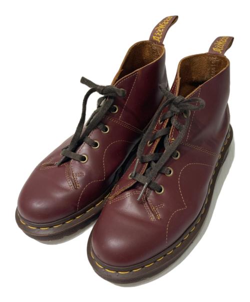 Dr.Martens（ドクターマーチン）Dr.Martens (ドクターマーチン) CHURCH モンキーブーツ ボルドー サイズ:UK5の古着・服飾アイテム