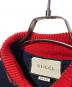中古・古着 GUCCI (グッチ) フロント刺繍ポロシャツ ネイビー サイズ:XL：16000円