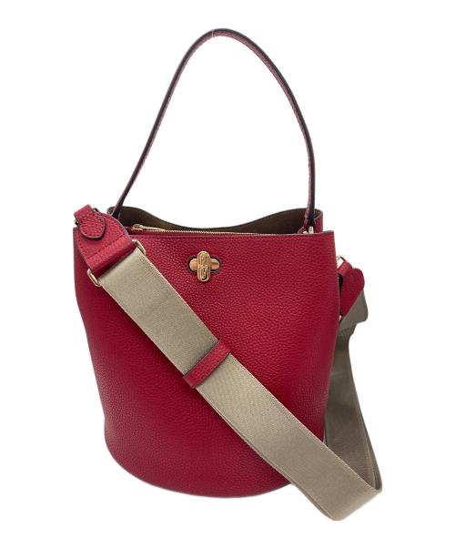 FURLA（フルラ）FURLA (フルラ) ダナエ 2WAYバケットバッグ レッドの古着・服飾アイテム