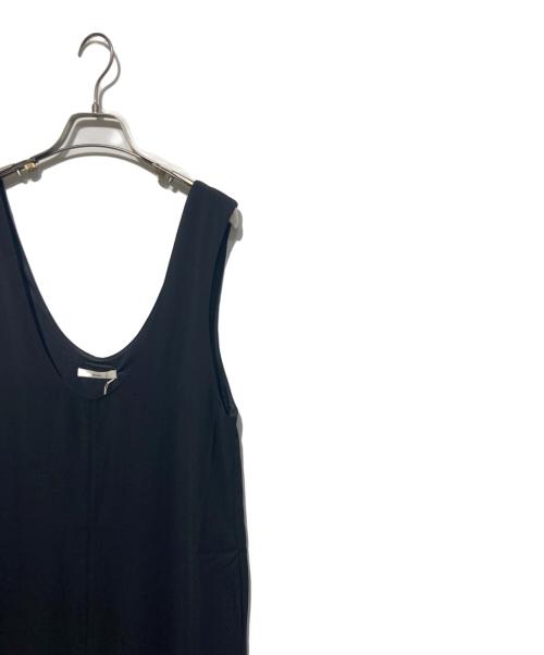anuke（アンヌーク）anuke (アンヌーク) Twill Uneck Onepiece ブラック サイズ:38の古着・服飾アイテム