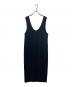 anuke (アンヌーク) Twill Uneck Onepiece ブラック サイズ:38：6000円