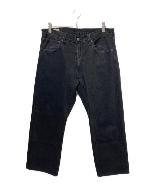 LEVI'S PReMIUM（リーバイス プレミアム）LEVI'S PReMIUM (リーバイス プレミアム) 555 リラックスストレートデニムパンツ ブラック サイズ:W34の古着・服飾アイテム