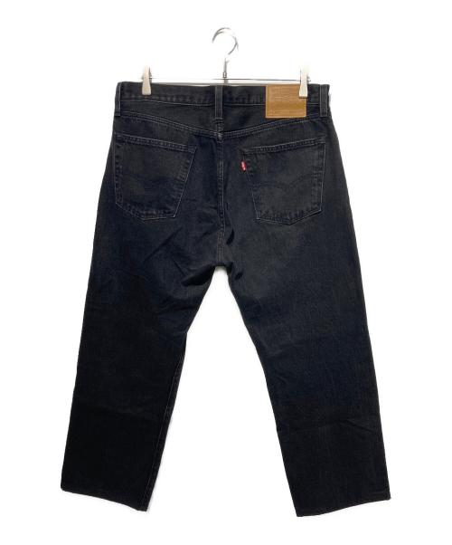 LEVI'S PReMIUM（リーバイス プレミアム）LEVI'S PReMIUM (リーバイス プレミアム) 555 リラックスストレートデニムパンツ ブラック サイズ:W34の古着・服飾アイテム