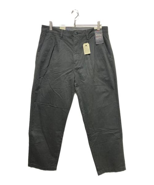 LEVI'S（リーバイス）LEVI'S (リーバイス) XX CHINO LOOSE STRAIGHT PLEATED PANTS グレー サイズ:W34 未使用品の古着・服飾アイテム