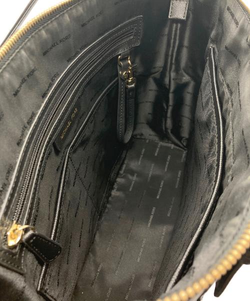 MICHAEL KORS（マイケルコース）MICHAEL KORS (マイケルコース) トートバッグ ブラックの古着・服飾アイテム