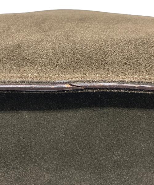 COACH（コーチ）COACH (コーチ) スエードワンショルダーバッグ カーキの古着・服飾アイテム