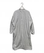 journal standard luxeジャーナルスタンダード ラックス）の古着「バンドカラーシャツワンピース」｜グレー