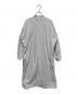 JOURNAL STANDARD LUXE（ジャーナルスタンダード ラックス）の古着「バンドカラーシャツワンピース」｜グレー