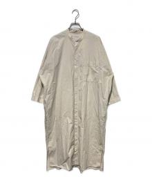 journal standard luxe（ジャーナルスタンダード ラックス）の古着「シャツワンピース」｜ベージュ